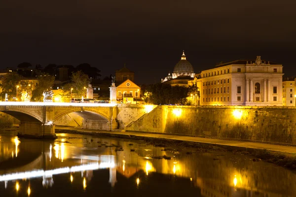 Ponte Vittorio Emanuele II, Rome, Italy — Stock Photo, Image