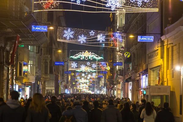 Istiklal Street, Istanbul — Stock fotografie