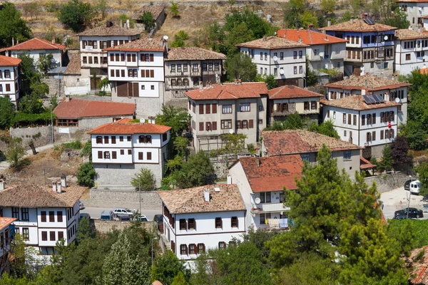 Traditionella osmanska hus från safranbolu, Turkiet — Stockfoto