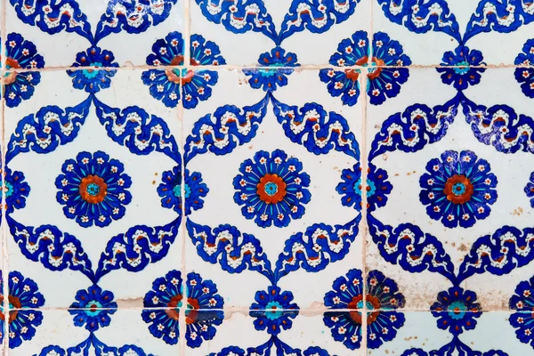土耳其蓝色瓷砖 — 图库照片