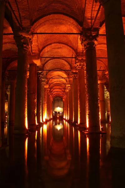 Basilica Cistern — Stock Photo, Image