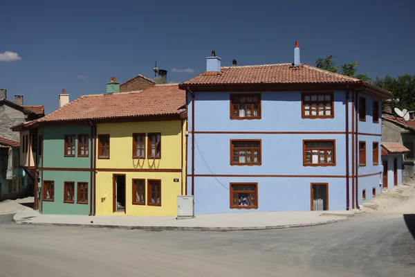 Staré domy z eskisehir — Stock fotografie