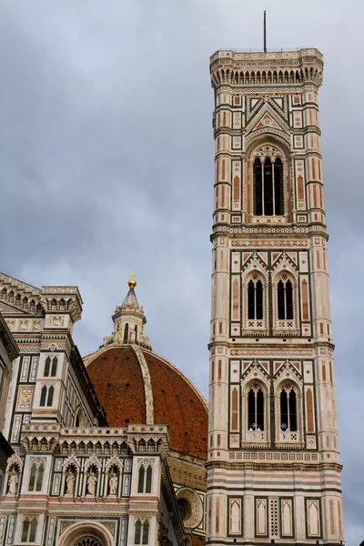 Giotto's campanile, Floransa, İtalya — Stok fotoğraf