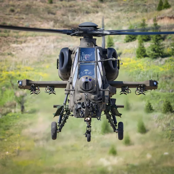 ANKARA, TURKEY - 26 Haziran 2021: Türk Polis Gücü Atak T-129 Helikopteri