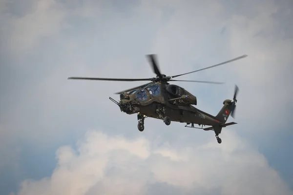 Анкара Туркей Июня 2021 Года Вертолет Атак 129 — стоковое фото