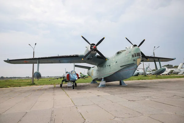 Kiev Ukraine August 2021 Ukrainska Flottan Beriev Madge Visas Oleg — Stockfoto