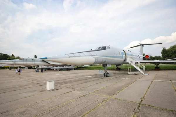 Kiev Ukraine August 2021 Ukrainian Air Force Tupolev 134Ubl Showed — 图库照片