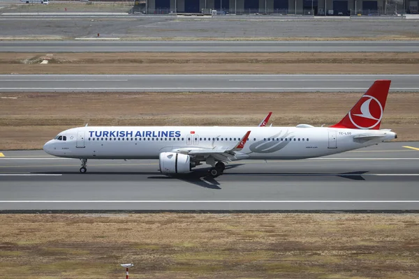 Стамбул Турция Августа 2021 Года Airbus 321 271Nx 9095 Авиакомпании — стоковое фото