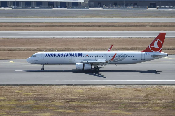 Istanbul Turkey August 2021 Turkish Airlines Airbus 321 231 5633 — Stock fotografie