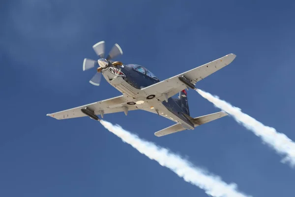 Eskisheir トルコ 2021年9月12日 トルコ空軍Tai Hurkas B展In Sivrihisar Shg Airshow — ストック写真