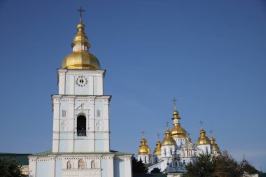 Kiev City, Ukrayna 'daki Aziz Michaels Altın Kubbe Manastırı