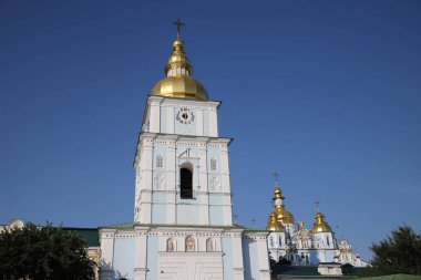 Kiev City, Ukrayna 'daki Aziz Michaels Altın Kubbe Manastırı