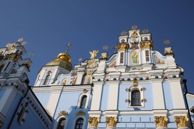 Kiev City, Ukrayna 'daki Aziz Michaels Altın Kubbe Manastırı