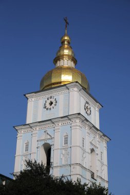 Kiev City, Ukrayna 'daki Aziz Michaels Altın Kubbe Manastırı