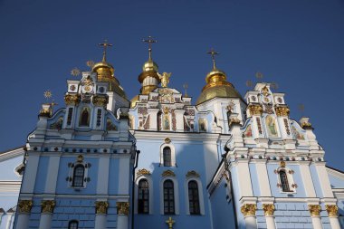Kiev City, Ukrayna 'daki Aziz Michaels Altın Kubbe Manastırı