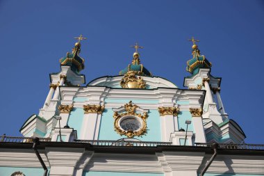 Kiev City, Ukrayna 'daki Aziz Andrews Kilisesi
