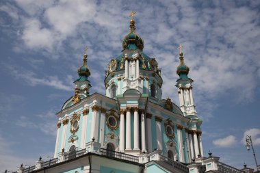 Kiev City, Ukrayna 'daki Aziz Andrews Kilisesi