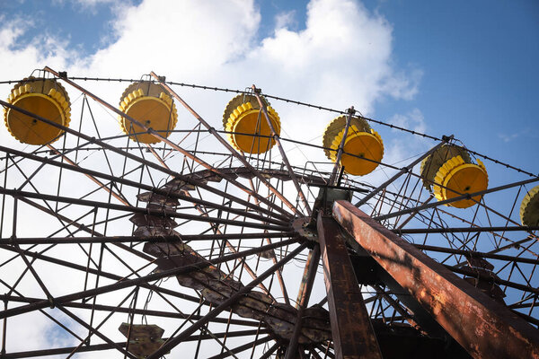 Ferris Wheel, Pripyat Town in Chernobyl Exclusion Zone, Chernobyl, Ukraine