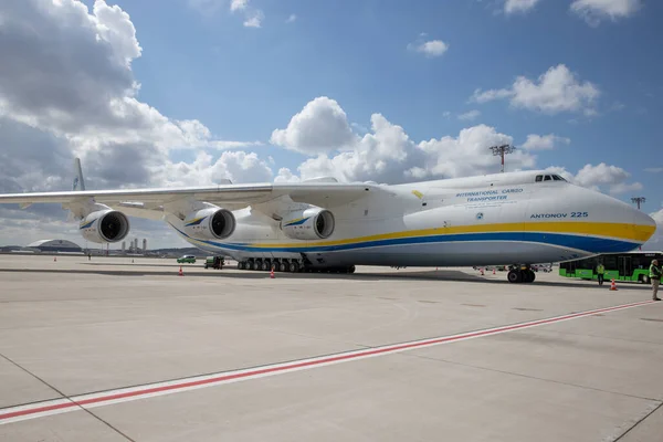 Istanbul Turkey Październik 2021 Antonov Airlines Antonov 225 Mriya Międzynarodowym — Zdjęcie stockowe