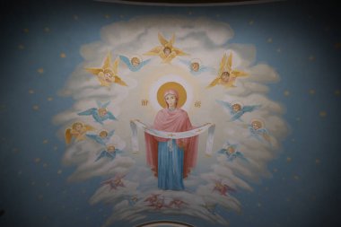 Kiev City, Ukrayna 'daki Aziz Michaels Altın Kubbe Manastırı