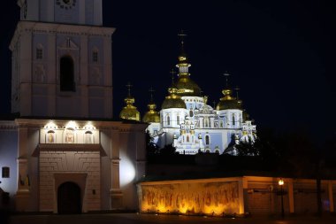 Kiev City, Ukrayna 'daki Aziz Michaels Altın Kubbe Manastırı