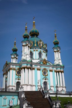 Kiev City, Ukrayna 'daki Aziz Andrews Kilisesi