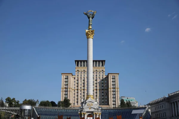Blick Auf Maidan Nezalezhnosti Kiew Ukraine — Stockfoto