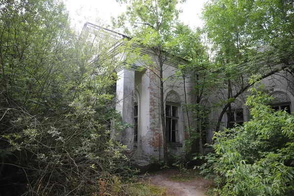 Chernobyl Dışlama Bölgesinde Ukrayna Bina Terk — Stok fotoğraf