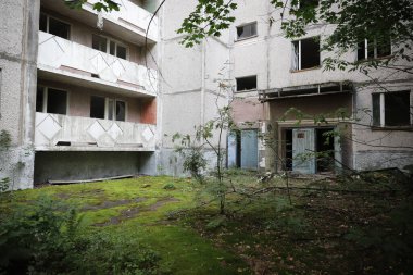 Pripyat Town, Çernobil Yasaklama Bölgesi, Çernobil, Ukrayna