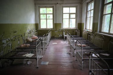 Çernobil Yasak Bölge, Çernobil, Ukrayna 'daki Anaokulu