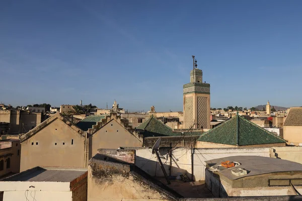 Vue Générale Ville Fès Maroc — Photo