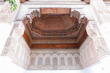 Fas 'ın Marakeş şehrindeki Bahia Sarayı