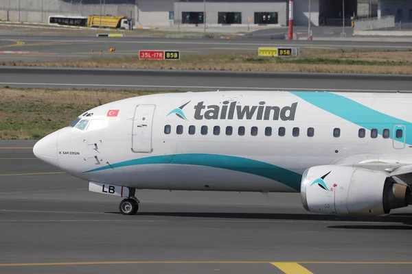 Istanbul Turkey October 2021 Tailwind Airlines 737 4Q8 60037 이스탄불 — 스톡 사진