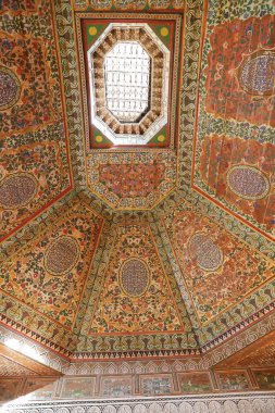 Fas 'ın Marakeş şehrindeki Bahia Sarayı