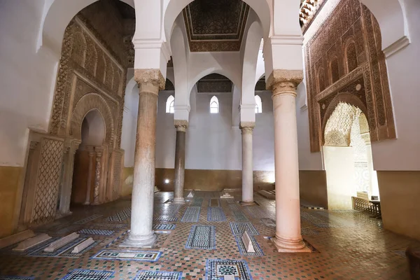 Túmulos Saadiens Marrakech Cidade Marrocos — Fotografia de Stock