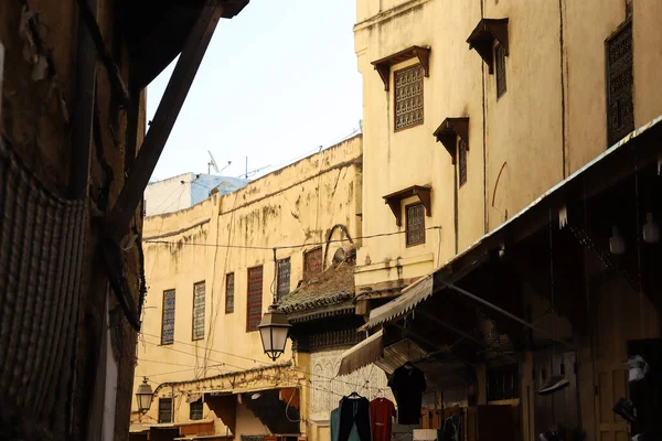 Old Building Fez City Morocco — Fotografia de Stock