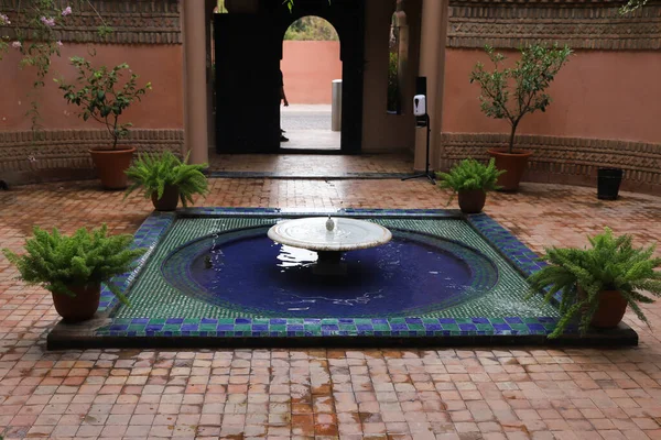 Botanical Majorelle Garden Marrakech City Morocco — Zdjęcie stockowe