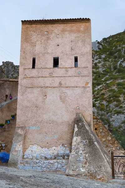 Tower Blue Chefchaouen City Morocco — Fotografia de Stock