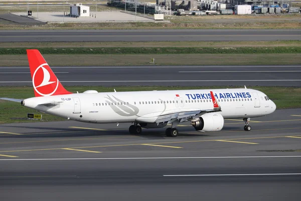 Istanbul Turkey Октября 2021 Turkish Airlines Airbus A321 271Nx 9109 — стоковое фото