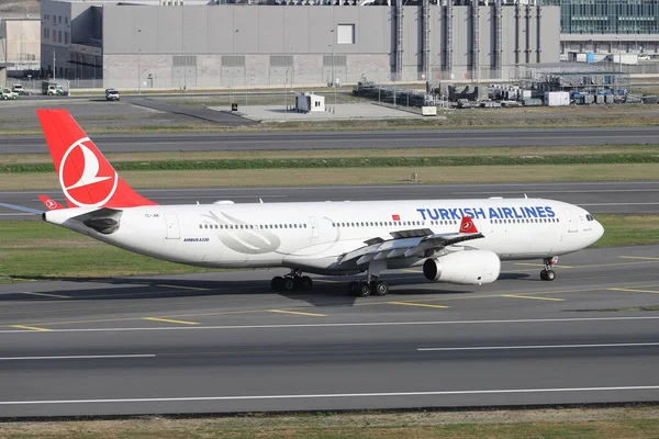 Istanbul Turkey October 2021 Turkish Airlines Airbus A330 343X 1172 — стоковое фото