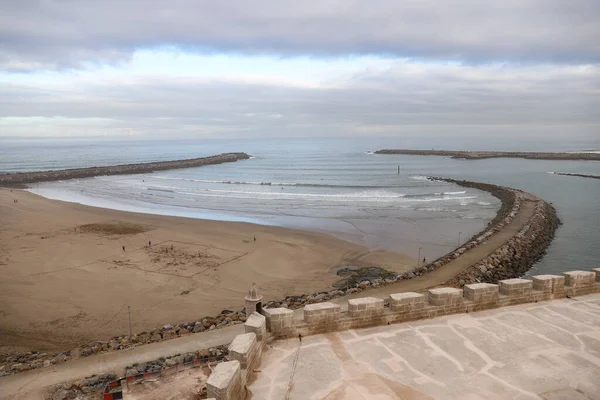 Atlantic Ocean Coast Rabat City Morocco — Stock Fotó