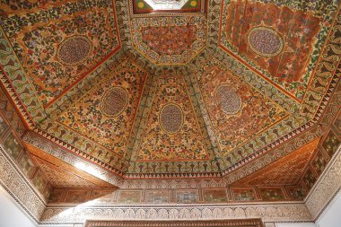 Fas 'ın Marakeş şehrindeki Bahia Sarayı