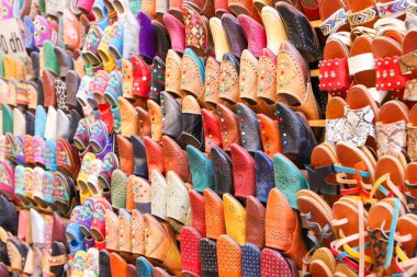 Fez City, Fas 'ta Renkli Geleneksel Terlikler