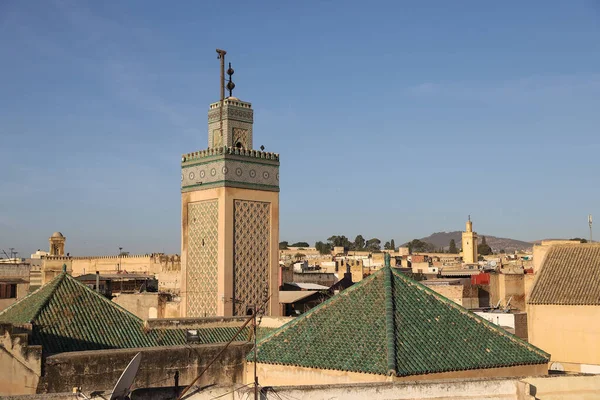 Vista Generale Della Città Fez Marocco — Foto Stock