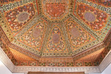 Fas 'ın Marakeş şehrindeki Bahia Sarayı