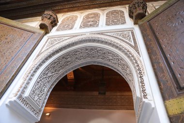 Fas 'ın Marakeş şehrindeki Bahia Sarayı