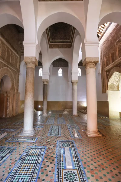 Túmulos Saadiens Marrakech Cidade Marrocos — Fotografia de Stock