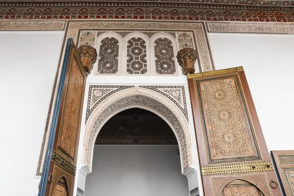 Bahia Paleis Marrakech Stad Marokko — Stockfoto