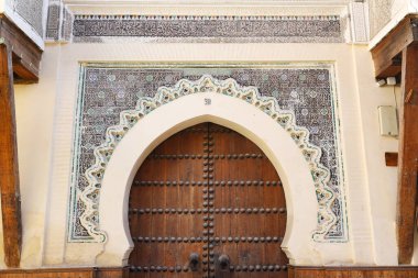 Fez City, Fas 'ta Bir Binanın Kapısı