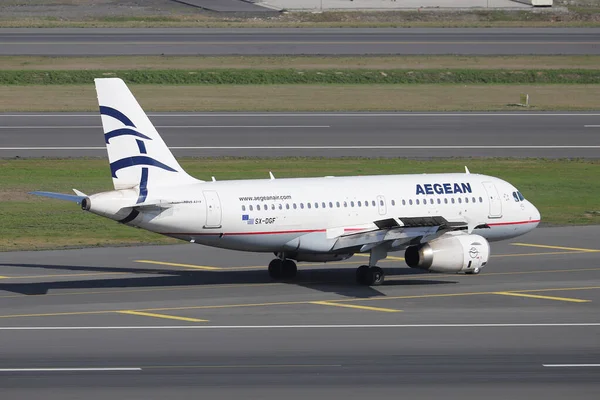 Istanbul Turkey October 2021 Aegean Airlines Airbus A319 132 2468 — 스톡 사진